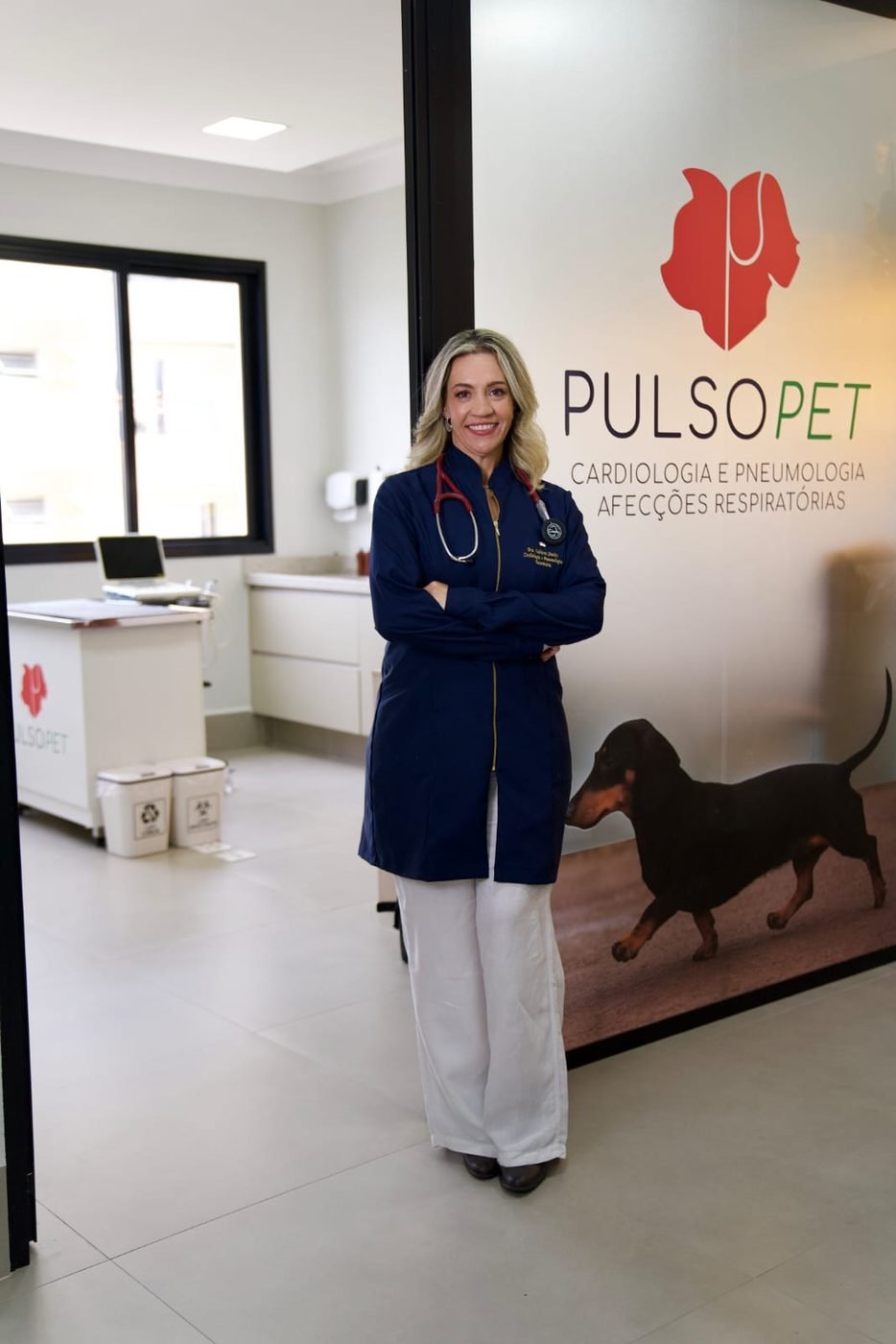 Paciente na PulsoPet